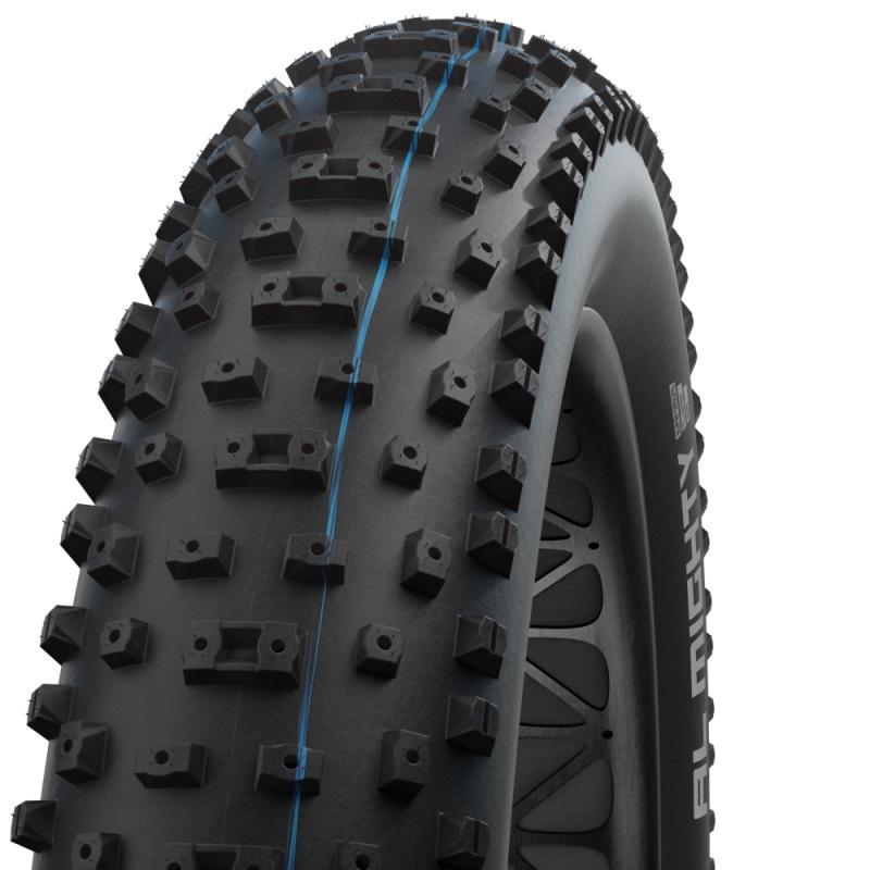 Schwalbe Al Mighty Tire, 26 x 4.80 (120-559), Black, Super Ground, Tubeless Easy, Addix SpeedGrip, Folding