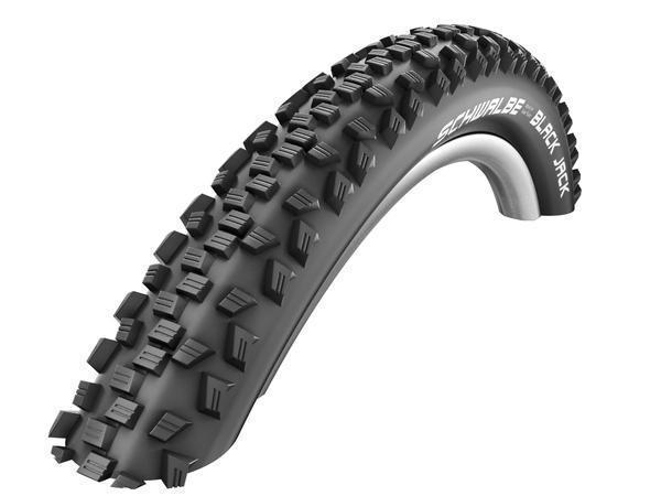 Schwalbe Black Jack Tire, 16 x 1.90 (47-305), Black, K-Guard, Wire