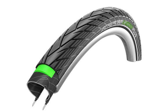 Schwalbe Energizer Plus Tire, 700 x 38c (40-622), Black w/Reflective Strip, GreenGuard, Addix E, Wire