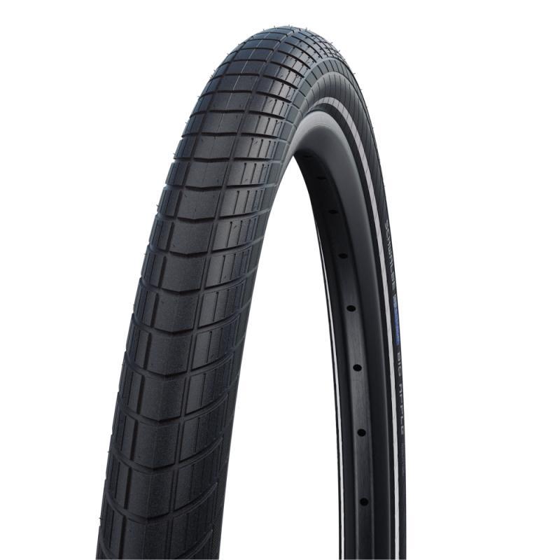 Schwalbe Big Apple Tire, 16 x 2.00 (50-305), Black, Reflective Strip, Endurance, RaceGuard, Wire