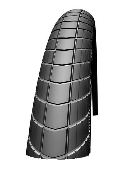 Schwalbe Big Apple Tire, 20 x 2.00 (50-406), Black, Performance, Reflective Strip, Endurance, RaceGuard, Wire