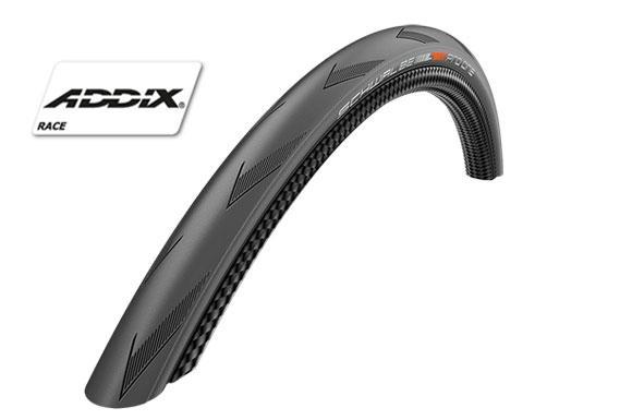 Schwalbe Pro One Tire, 700 x 25c (25-622), Black, Tube Type, Super Race, V-Guard, Addix Race, Folding