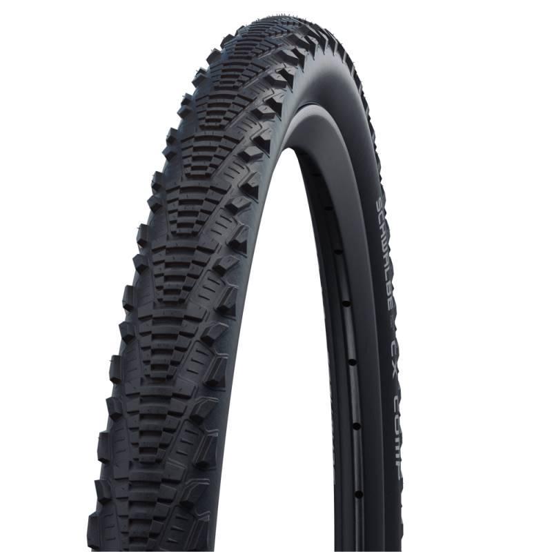 Schwalbe, CX Comp, Gravel Tire, 700x38C, Wire, Clincher, SBC, K-Guard, 50TPI, Black
