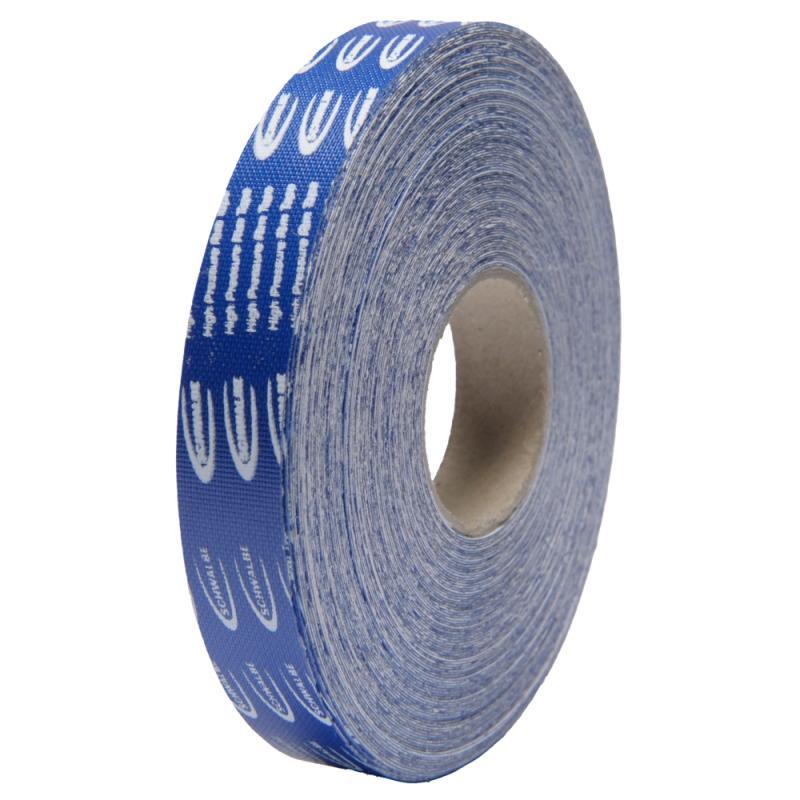 Schwalbe High Pressure Cloth Rim Tape, 15mm width, 25 meter bulk roll /each