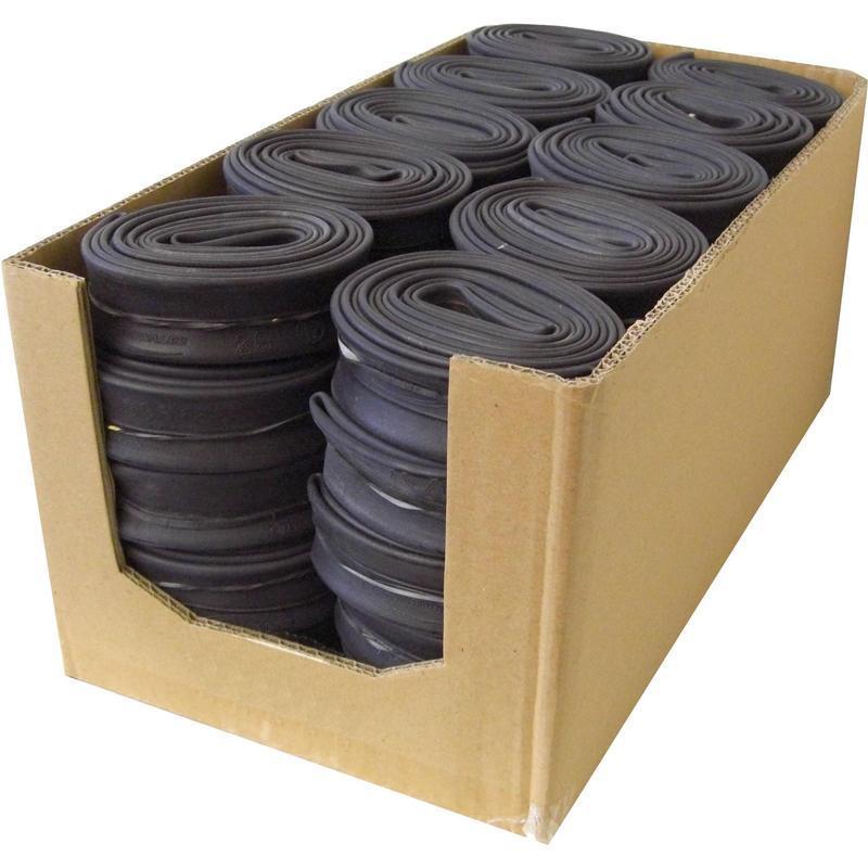 Schwalbe Tube AV19 Work-Pack, 700 x 40/62c (29 x 1.5-2.4), 40mm Schrader Valve, Carton of 50 bulk tubes
