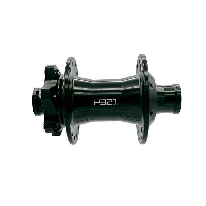 Project 321 G3 Front Hub, 6-Lock, 32 Hole, 15mm x 100mm, Black