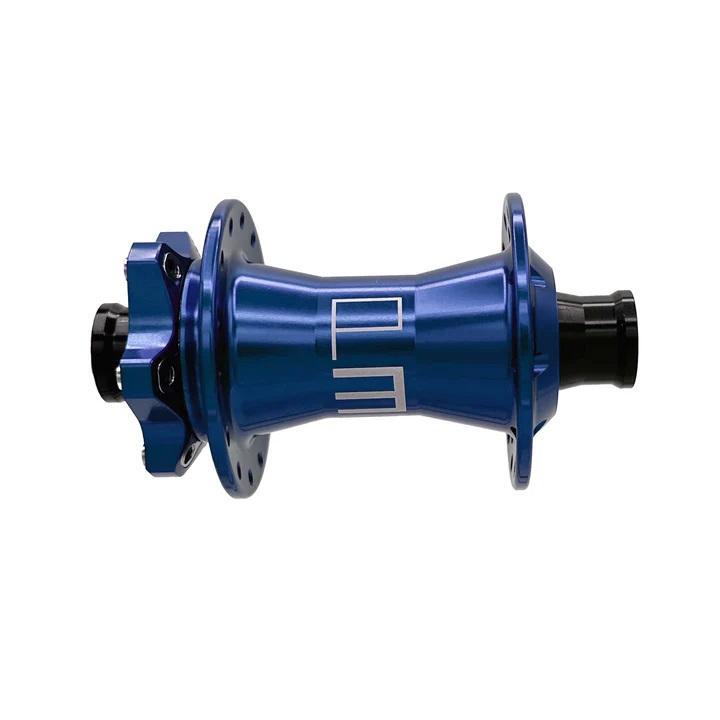 Project 321 G3 Front Hub, 6-Lock, 28 Hole, 15mm x 110mm, Navy Blue