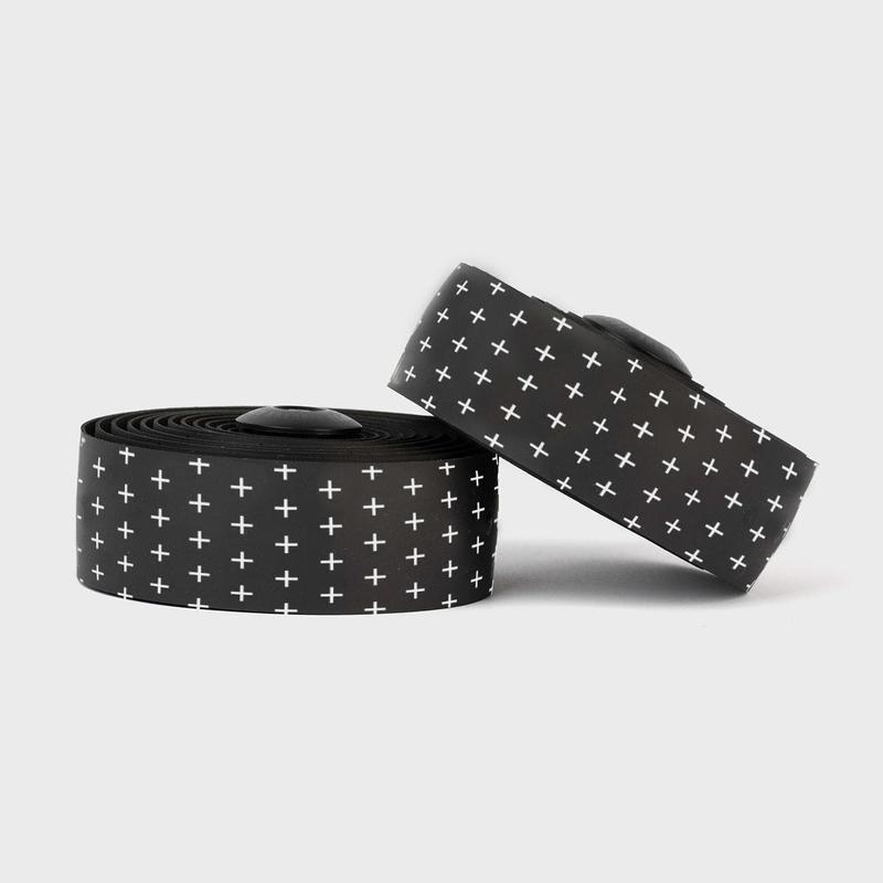 Burgh Cycling Silicone Gel Handlebar Tape, Addition, White Print
