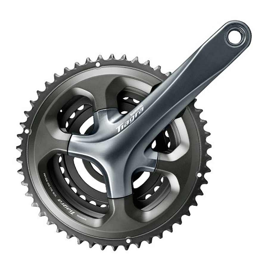 FRONT CHAINWHEEL, FC-4703, TIAGRA TRIPLE 175MM 2-PCS FC, FOR REAR 10-SPEED 50X39X30T, W/O BB PARTS