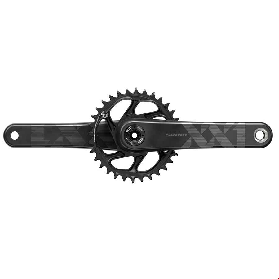 SRAM, XX1 Eagle DUB, Crankset, Speed: 12, Spindle: 28.99mm, BCD: Direct Mount, 30, DUB, 175mm, Black, Fat Bike