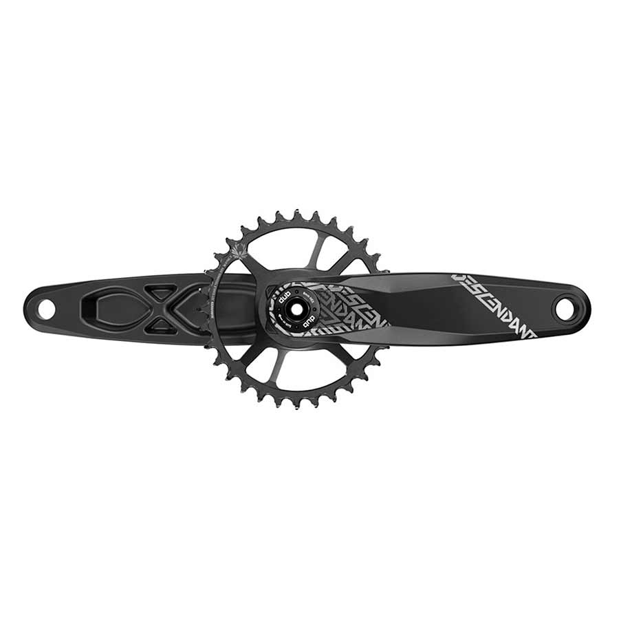 Truvativ, Descendant 6K DUB, Crankset, Speed: 11/12, Spindle: 28.99mm, BCD: Direct Mount, 32, DUB, 175mm, Black, Boost