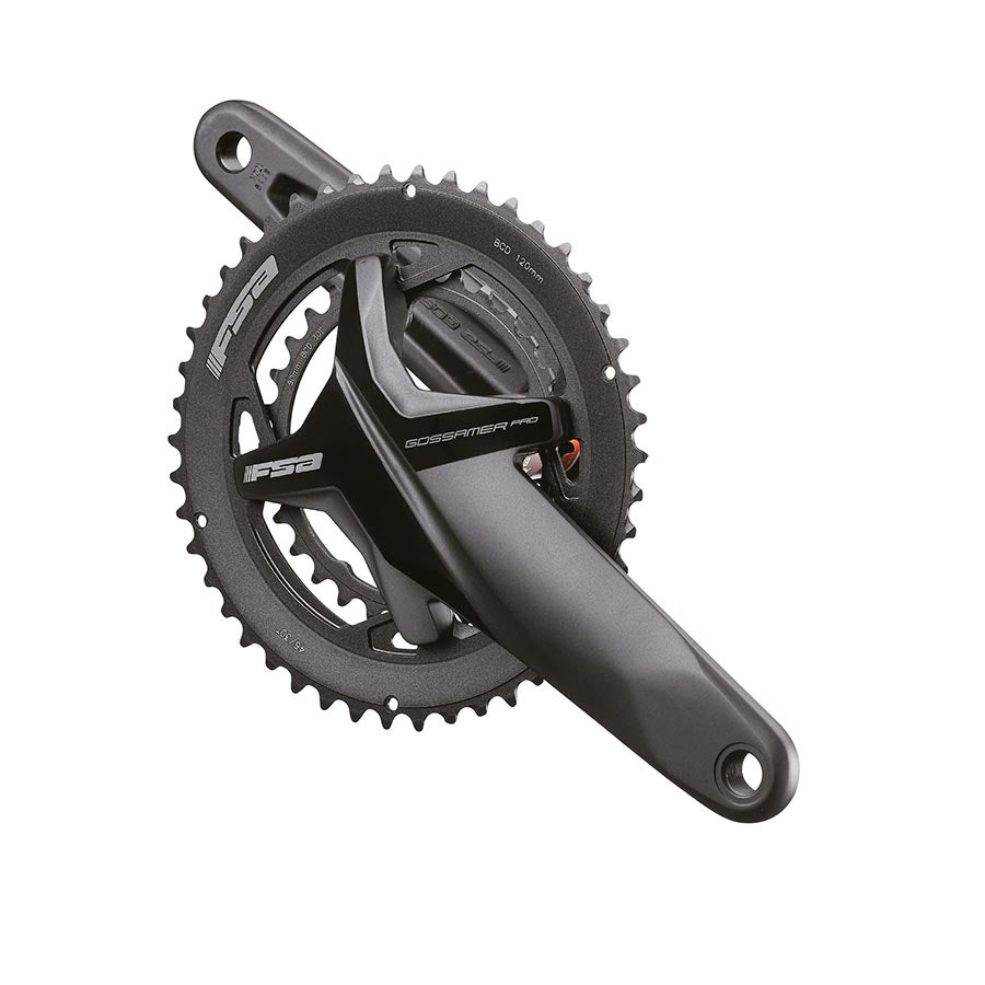 FSA, Gossamer Pro, Crankset, Speed: 10/11, Spindle: 30mm, BCD: 110, 34/50, 30mm, 175mm, Black, Road, Set