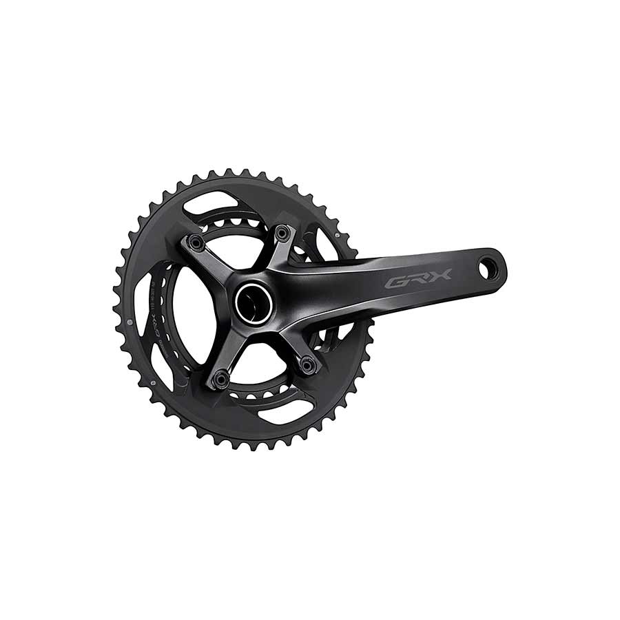 Shimano, GRX FC-RX600-11, Crankset, Speed: 11, Spindle: 24mm, BCD: 80/110, 30/46, Hollowtech II, 172.5mm, Black, Road Disc