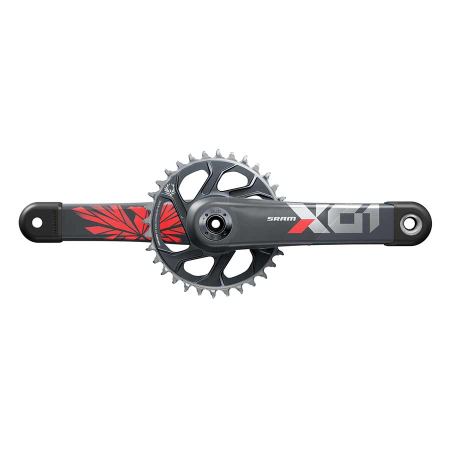 SRAM, X01 Eagle DUB C3, Crankset, Speed: 11/12, Spindle: 28.99mm, BCD: Direct Mount, 32, DUB, 170mm, Red, MTB