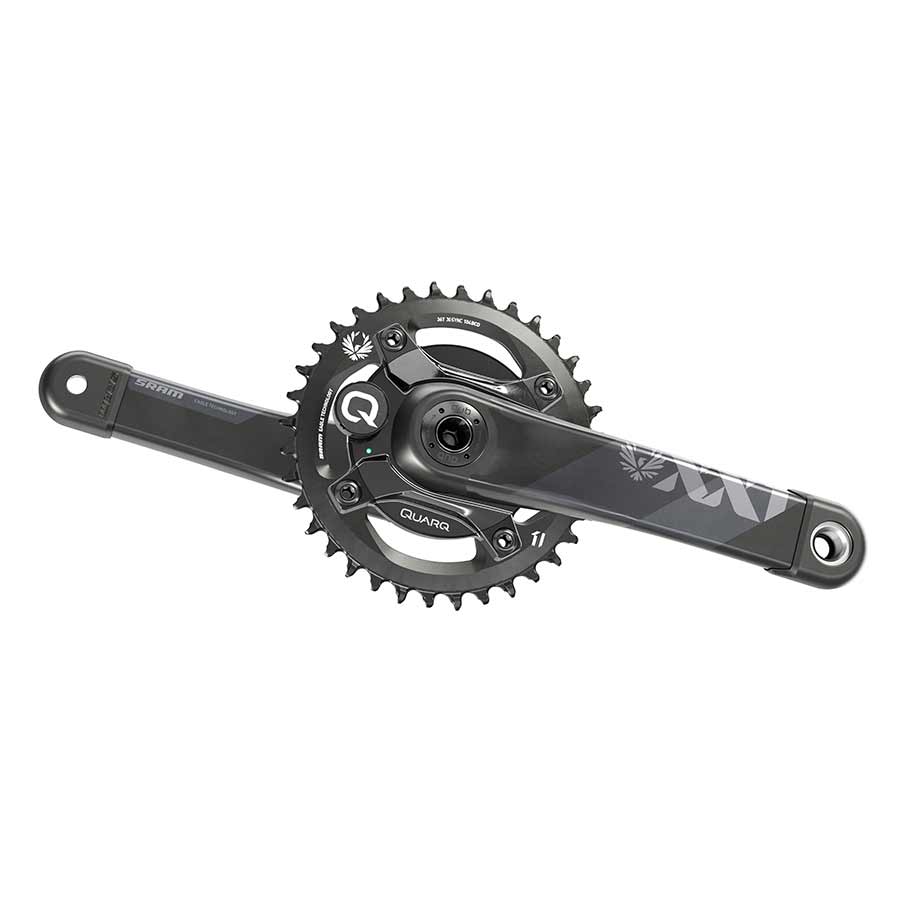 SRAM, XX1 Eagle DUB Power Meter, Power Meter Crankset, Speed: 11/12, Spindle: 28.99mm, BCD: 104, 32, DUB, 175mm, Black, Boost