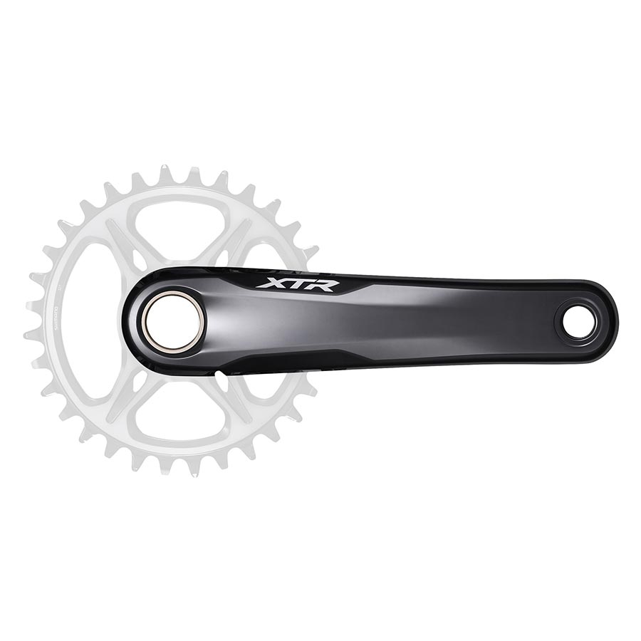 Shimano, XTR FC-M9125-1, Crankset, Speed: 11/12, Spindle: 24mm, BCD: Direct Mount, No Chainring, Hollowtech II, 175mm, Grey, SuperBoost+, IFCM91251EXX