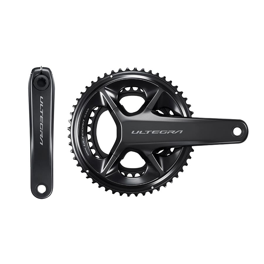 Shimano, Ultegra FC-R8100, Crankset, Speed: 12, Spindle: 24mm, BCD: 110, 36/52, Hollowtech II, 172.5mm, Black, Road Disc, IFCR8100DX26