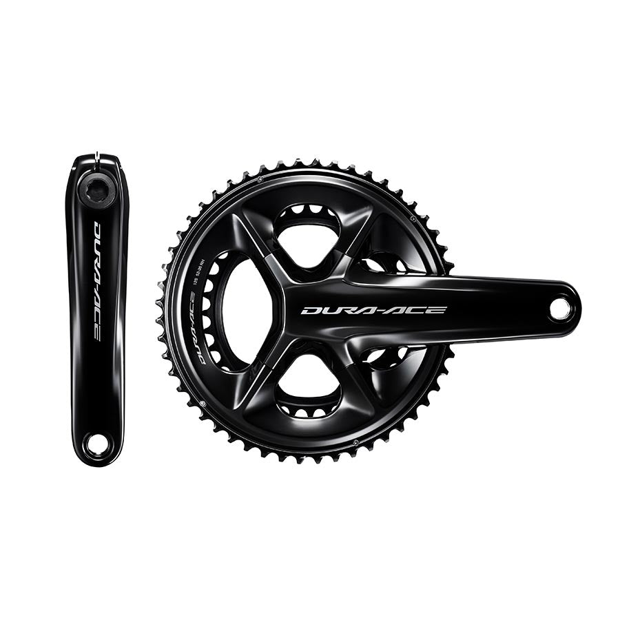 Shimano, Dura Ace FC-R9200, Crankset, Speed: 12, Spindle: 24mm, BCD: 110, 36/52, Hollowtech II, 172.5mm, Black, Road, IFCR9200DX26