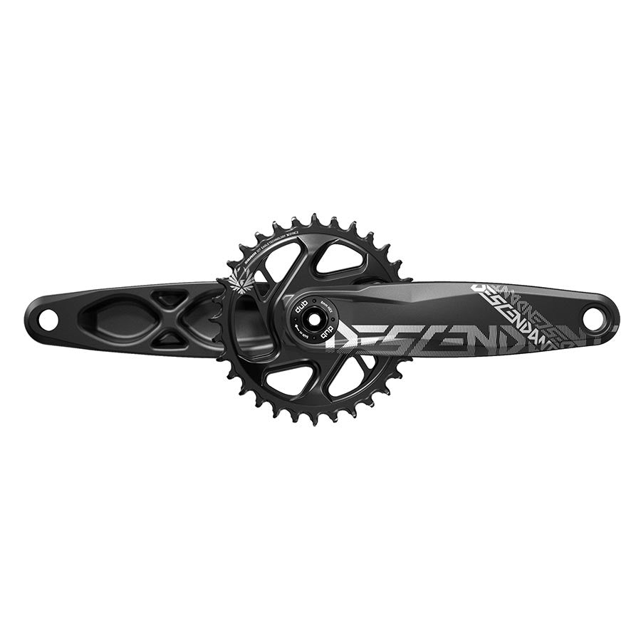 Truvativ, Descendant 7K Eagle, Crankset, Speed: 11/12, Spindle: 28.99mm, BCD: Direct Mount, 32, DUB, 170mm, Black, SuperBoost+
