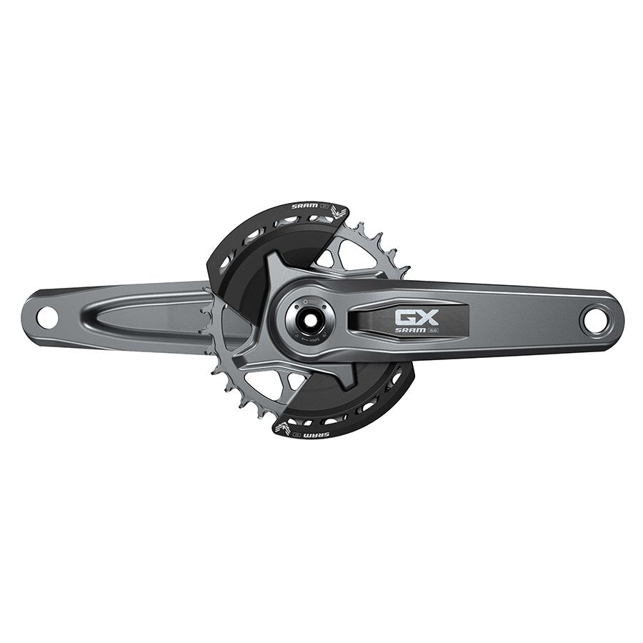 SRAM, GX Eagle T-Type, Crankset, Speed: 12, Spindle: 28.99mm, BCD: Direct Mount, 32, DUB, 170mm, Black, Boost