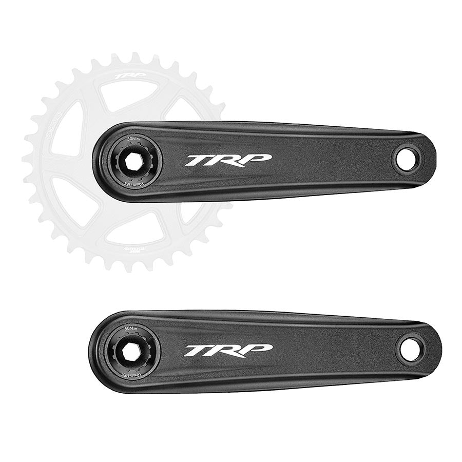 TRp, EVO 12 CK-M8050, Alloy, Crankset, Speed: 12, Spindle: 30mm, BCD: Direct Mount, 30mm, 165mm, Black, MTB/Boost