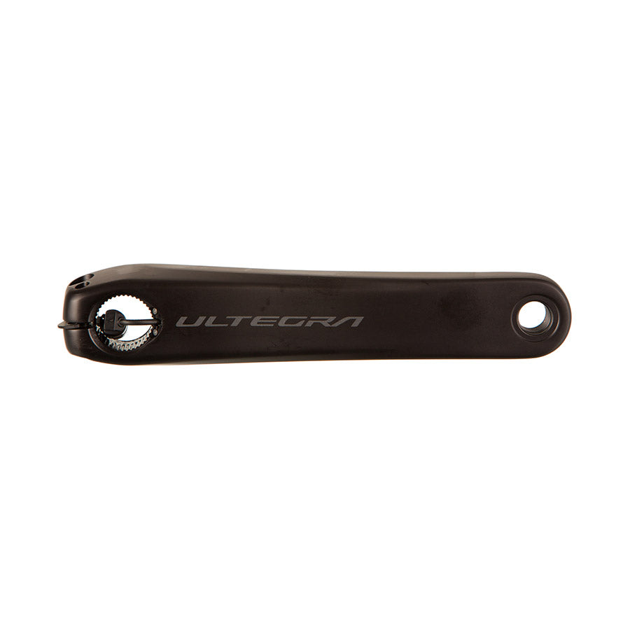 Shimano, Ultegra FC-R8100-P, Power Meter Crankset, Speed: 12, Spindle: 24mm, BCD: 110, No Chainring, Hollowtech II, 175mm, Black, Road Disc, IFCR8100PEXXF