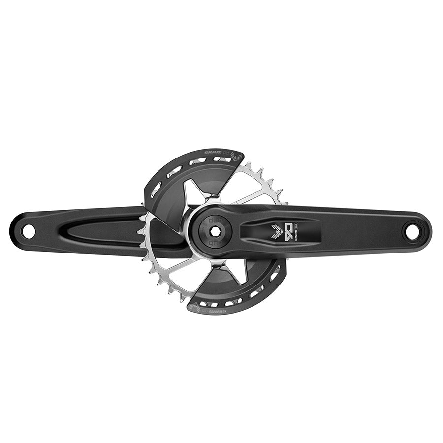 SRAM, Eagle 90 DUB, Crankset, Speed: 12, Spindle: 28.99mm, BCD: Direct Mount, 32, DUB, 160mm, Black, Boost