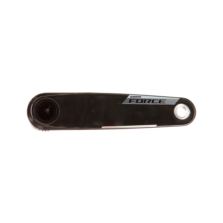 SRAM, Force 2x Powermeter E1, Power Meter Crankset, Speed: 12, Spindle: 28.99mm, BCD: Thread Mount, 46/33, DUB, 175mm, Black, Road