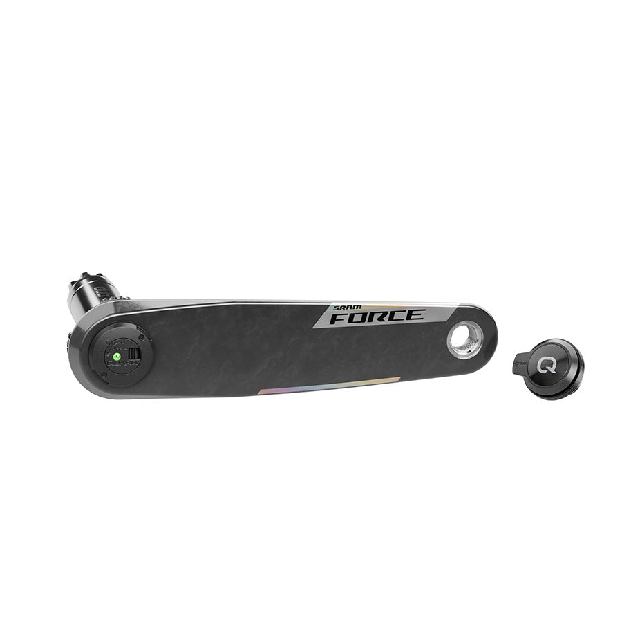 SRAM, Force XPLR PM, Left Arm with Power Meter Spindle, Speed: 12/13, Spindle: 28.99mm, DUB, 165mm, Black, Road