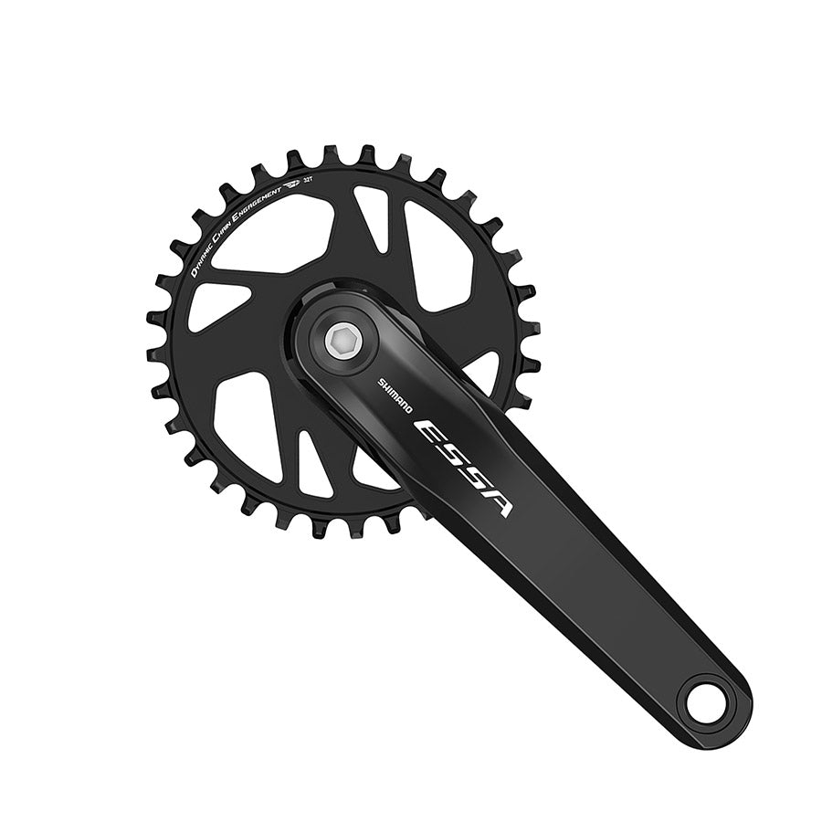 Shimano, ESSA FC-U2000-1, Crankset, Speed: 7/8, BCD: Rivets, 32, Square, 175mm, Black, EFCU20001EA2