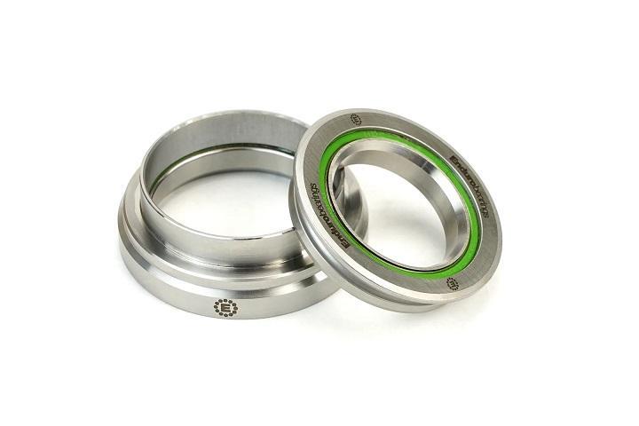 Enduro MAXhit Tapered External (Lower) Headset, Zero Stack, 44/44mm ID w/Tapered Steerer, Stainless Steel Integrated Bearings