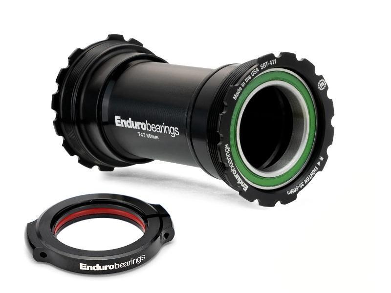 Enduro T47 Internal XD-15 Bottom Bracket, Threaded, for BB386 30mm spindle, Black