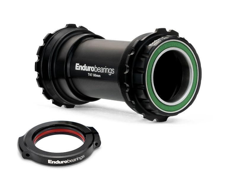 Enduro T47A XD-15 Bottom Bracket, Threaded, External, SRAM DUB 29mm spindle, Black