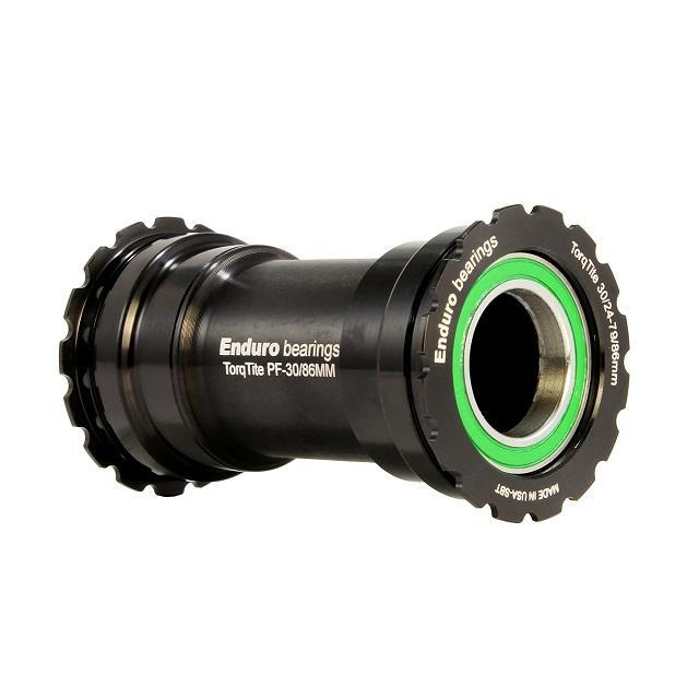 Enduro XD-15 Bottom Bracket, BB386EVO to 24mm, Torqtite, Black