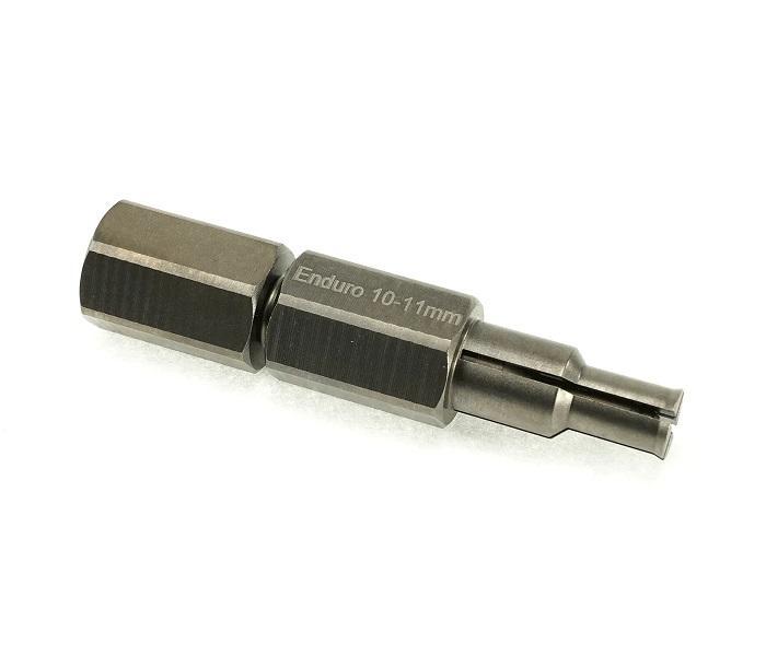 Enduro Bearing Puller, 10-11mm, Stainless Steel, (for use with BBT-222 or BBT-100)