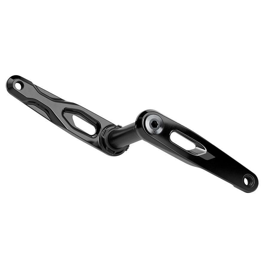 SRAM, Rival XPLR E1 Crank Arm Assy, Crank Arm, 175mm, DUB, BCD: Direct Mount SRAM 8 Bolt, Black
