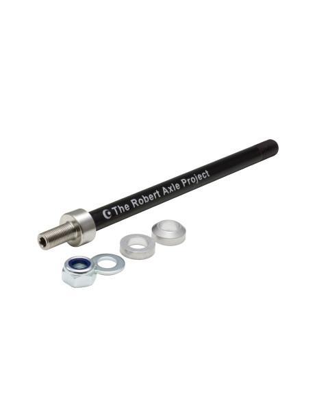 The Robert Axle Project Hitch Mount (Kid) Trailer Axle, 170mm length, M12x1.75mm (KID223)