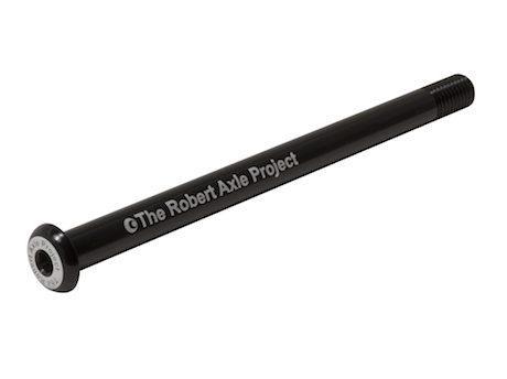 The Robert Axle Project Lightning Bolt-on, Front, 12x120mm length, M12x1.5mm (LIG511)