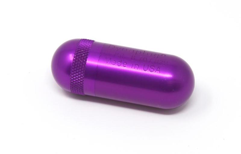 Dynaplug Pill (Micro Pro) Tubeless Tire Repair Tool Kit, Anodized Purple