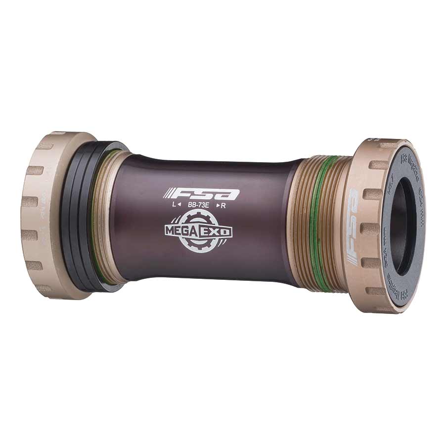Full Speed Ahead MegaExo Stainless Mountain Bottom Bracket, 68/73mmEnglish Threading