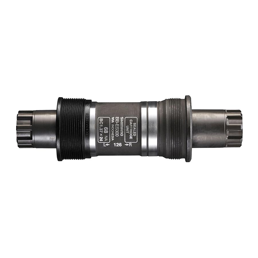 Shimano, EBBES300B26, BB-ES300, Octalink, BB Shell: 68mm, Axle: 126mm, Steel, Silver