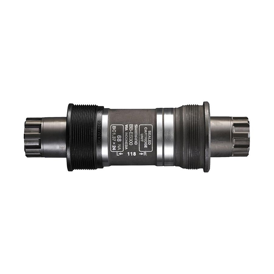 Shimano, BB-ES300, Octalink, BB Shell: 68mm, Axle: 118mm, Steel, Silver, EBBES300B18