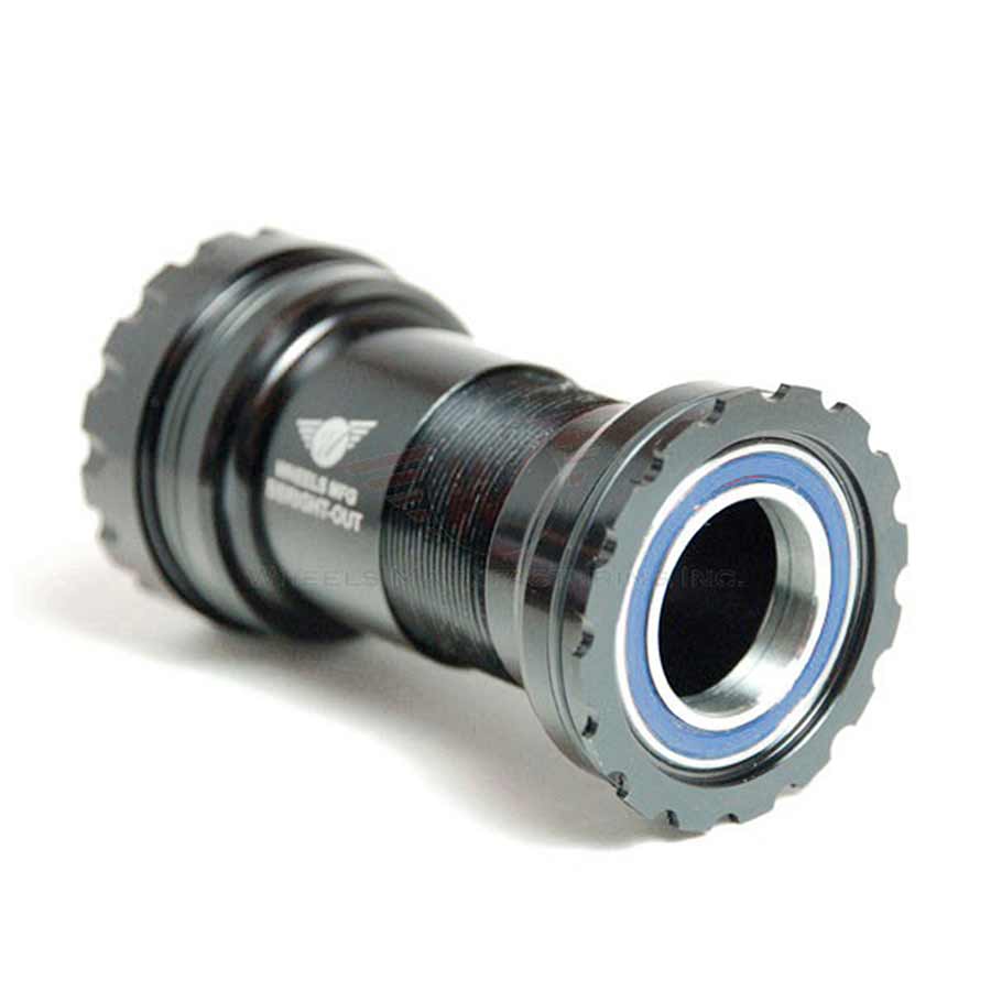 Wheels Manufacturing, BBright Outboard, Press Fit BB, BBright, Spindle: 24/22mm, Width: 79mm, Diameter: 46mm