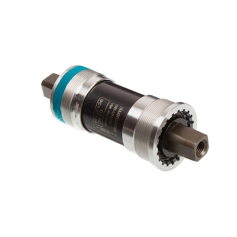 Shimano, BB-UN300 MM110, Square Taper BB, British, 68mm, : 110mm, Silver