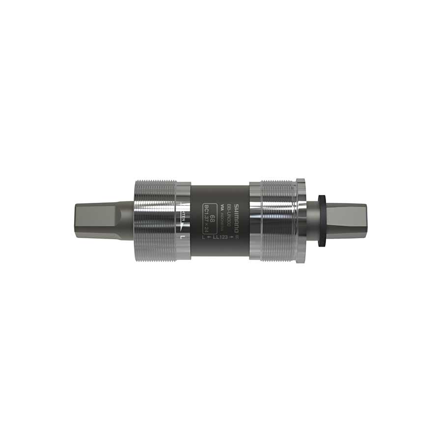Shimano, BB-UN300 D-EL, Square Taper BB, British, 68mm, : 127.5mm, Silver