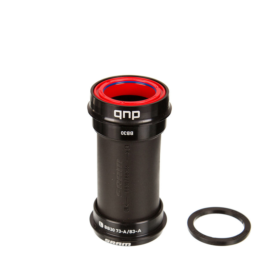 SRAM, DUB BB30 73 Road Ceramic, Press Fit BB, BB30, Spindle: 28.99mm, Width: 73mm, Diameter: 42mm