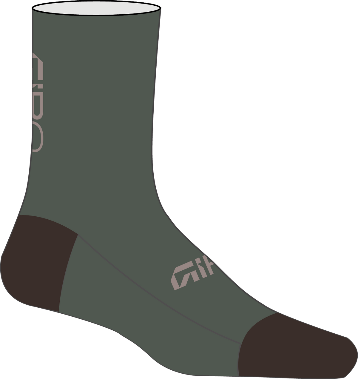 Winter Merino Wool DARK SAGE XL