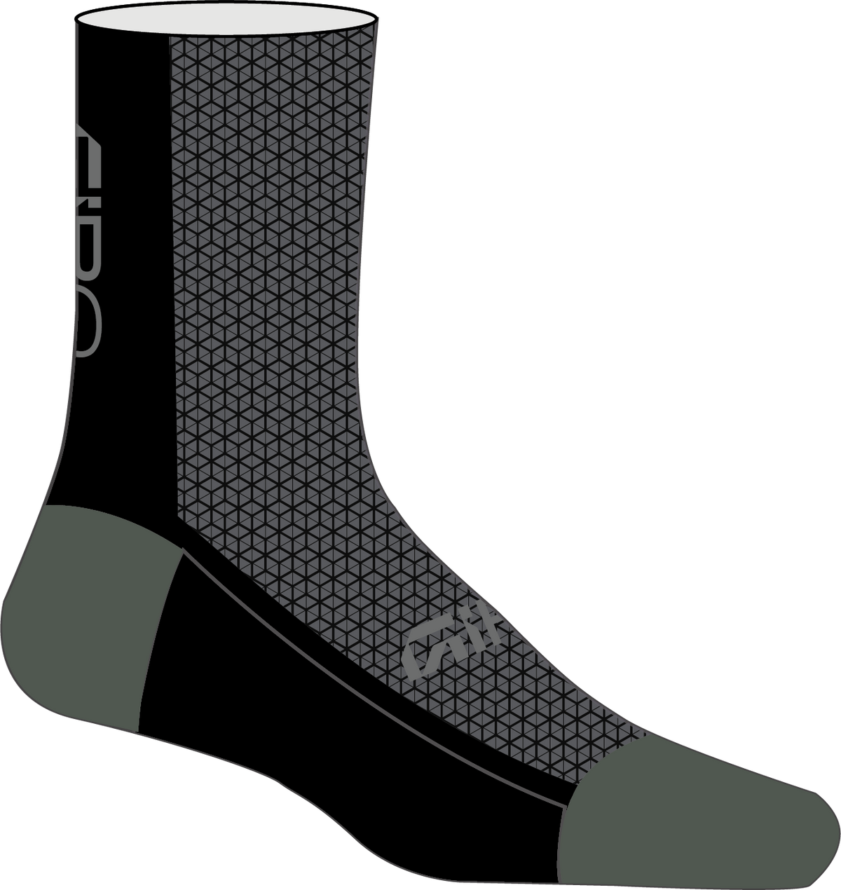 HRC+Merino BLACK XL