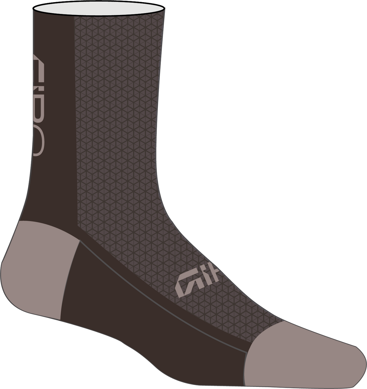 HRC+Merino DARK BROWN M