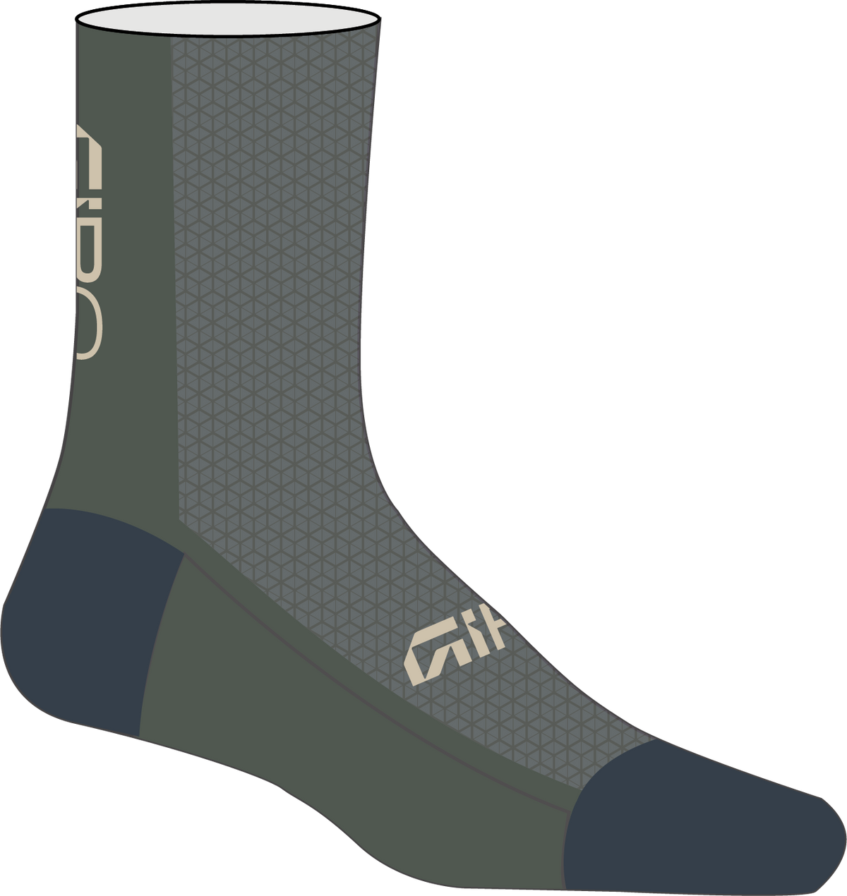 HRC+Merino DARK SAGE XL